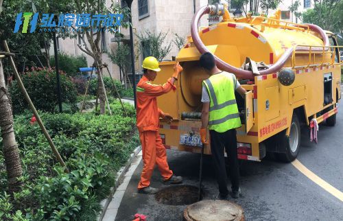 上海崇明区新河镇雨污管道清淤疏通